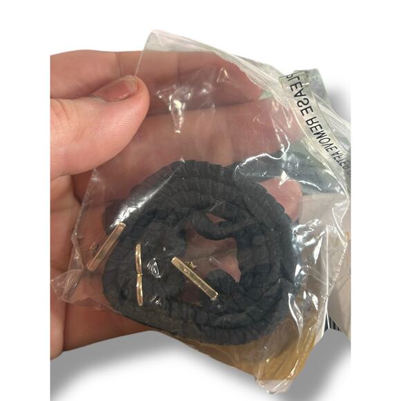 NEW Michael Kors Black Cut Out One Piece Swimsuit Size 14 One Shoulder Monokini - Picture 7 of 7